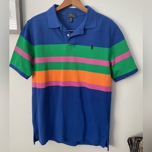 Ralph Lauren NWT Boys 18-20 XL striped polo